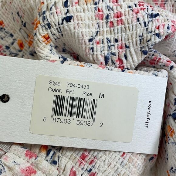 Ali & Jay Rose Bowl Floral Wide Leg Crop Jumpsuit NWT - Picture 5 of 7